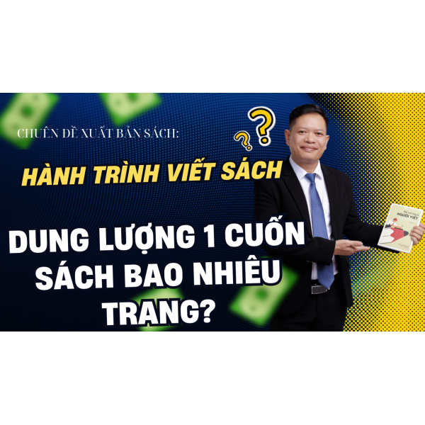 Dung lượng một cuốn sách bao nhiêu trang?